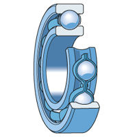 NMB Minebea SSL1060ZZ Stainless Steel Ball Bearings